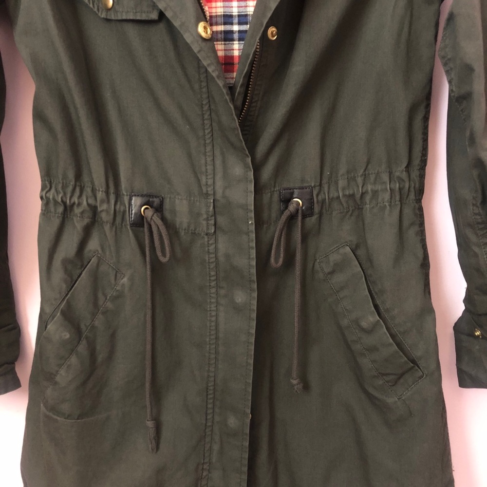 Army Green Utility Jacket - Picture 4 of 4